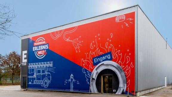 Hallenfront © Feuerwehrerlebniswelt gGmbH