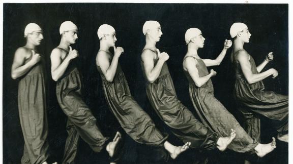 Hans Robertson (1883–1950) Rudolf von Laban, Die grünen Clowns, um 1928