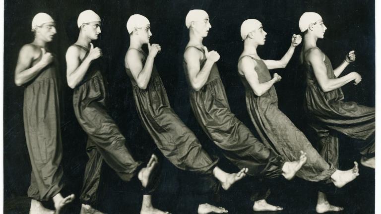 Hans Robertson (1883 -1950) Rudolf von Laban, Die grünen Clowns, um 1928