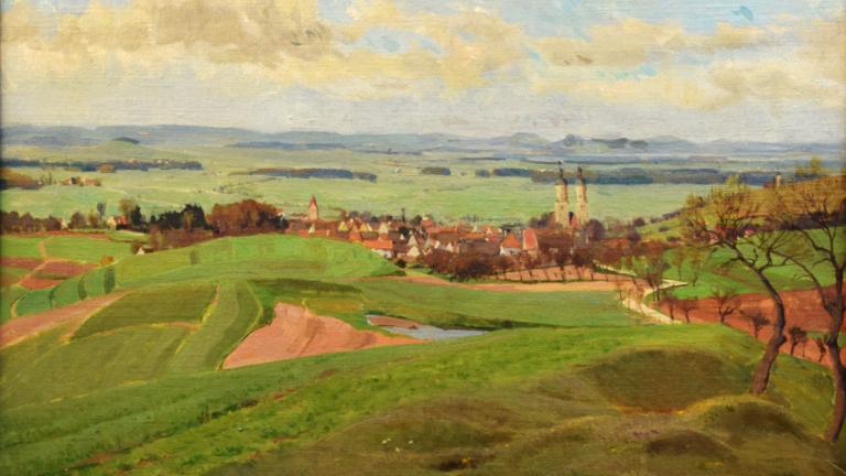 Albert Meyer Blick auf Wemding