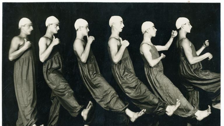 Hans Robertson (1883–1950) Rudolf von Laban, Die grünen Clowns, um 1928