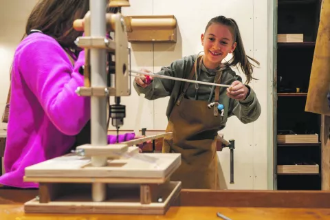 Holzwerkstatt © Martina Strilic