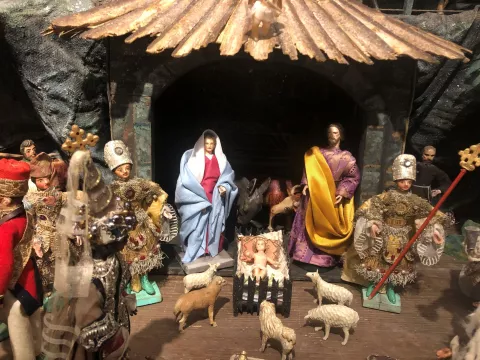 Fingerlekrippe, Foto: Musuem im Wittelsbacher Schloss Friedberg